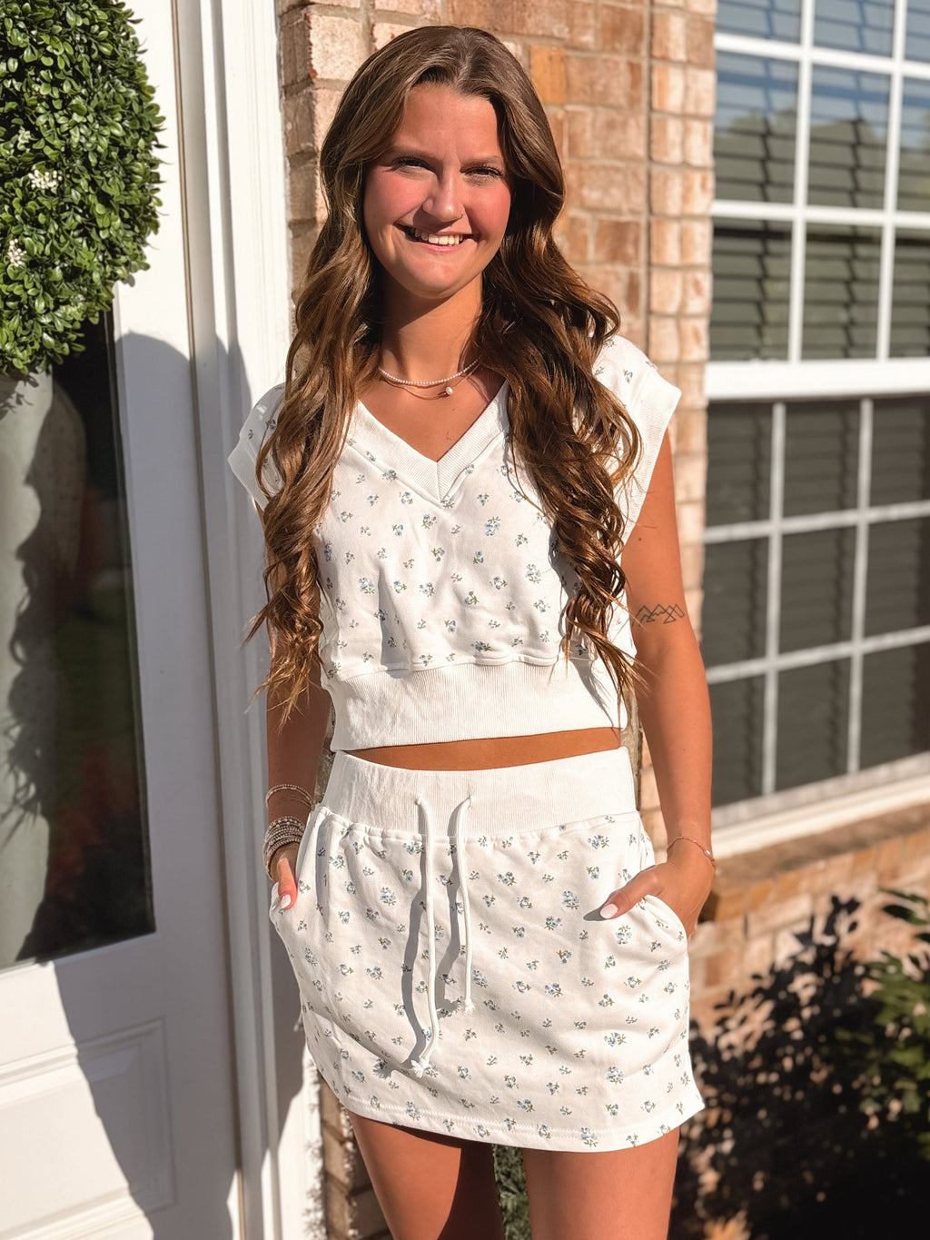 Garden Party Skirt Set